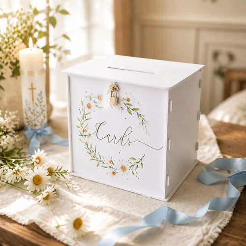 Boîte Tirelire Pour Baptême