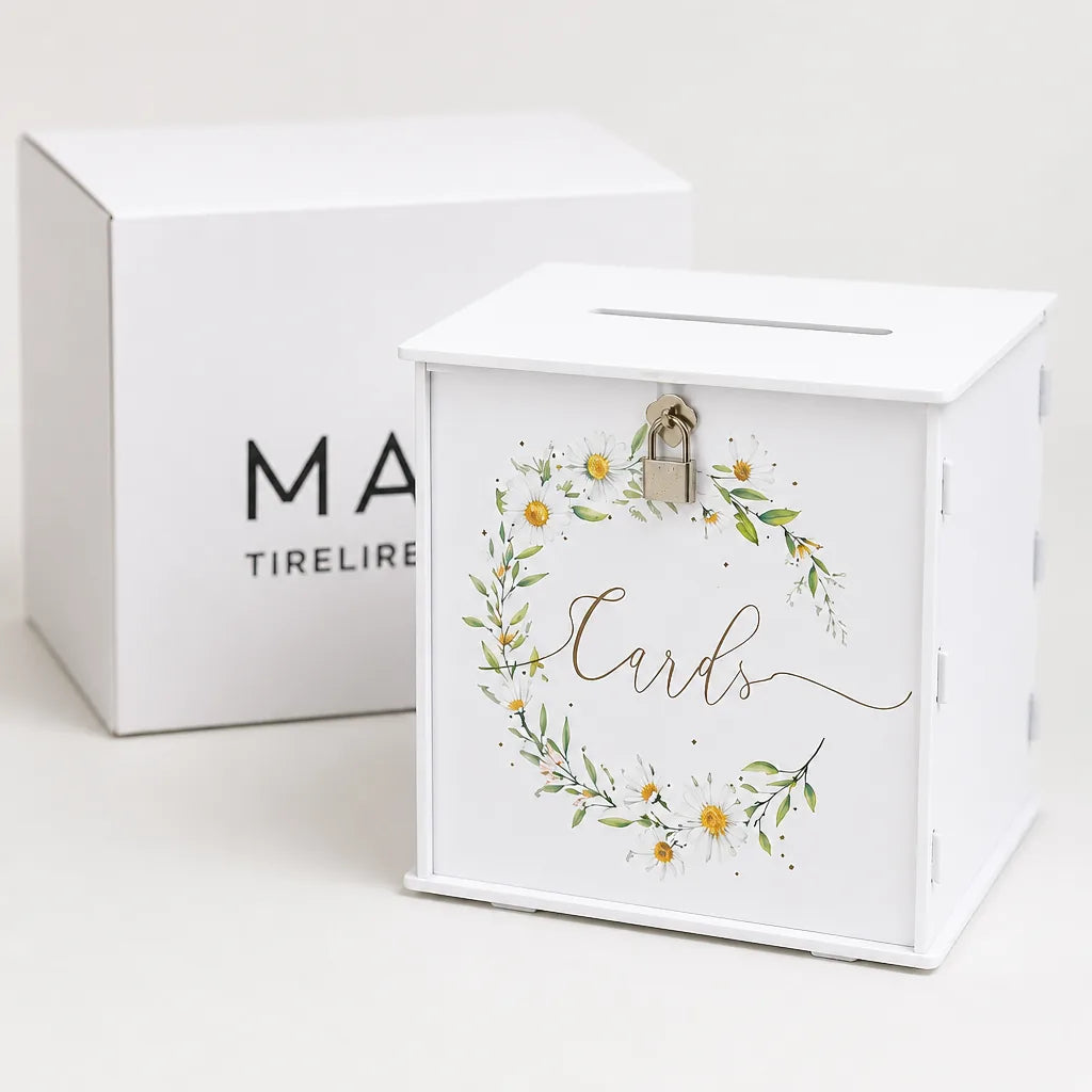 Boîte Tirelire Pour Baptême