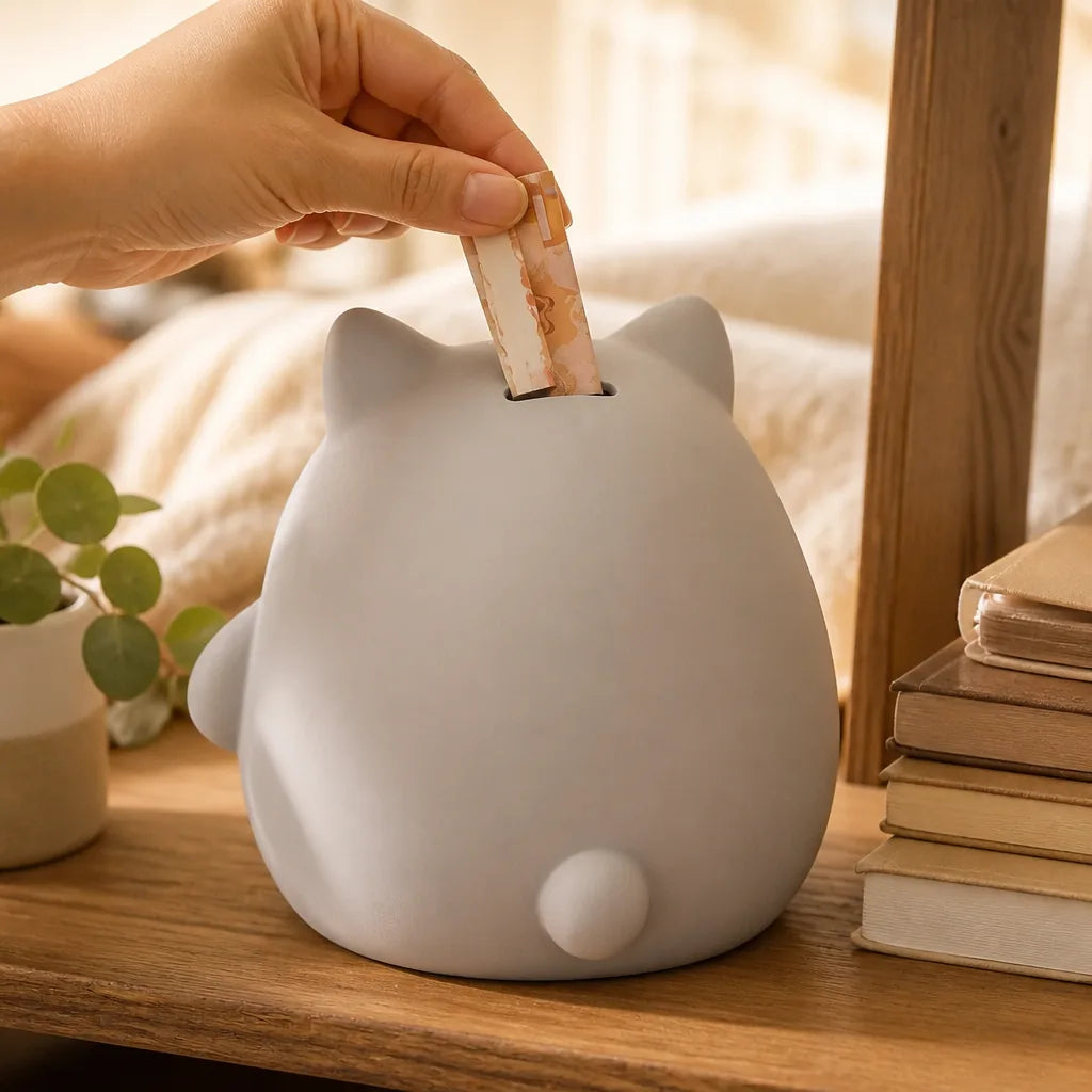 Grande Tirelire Chat