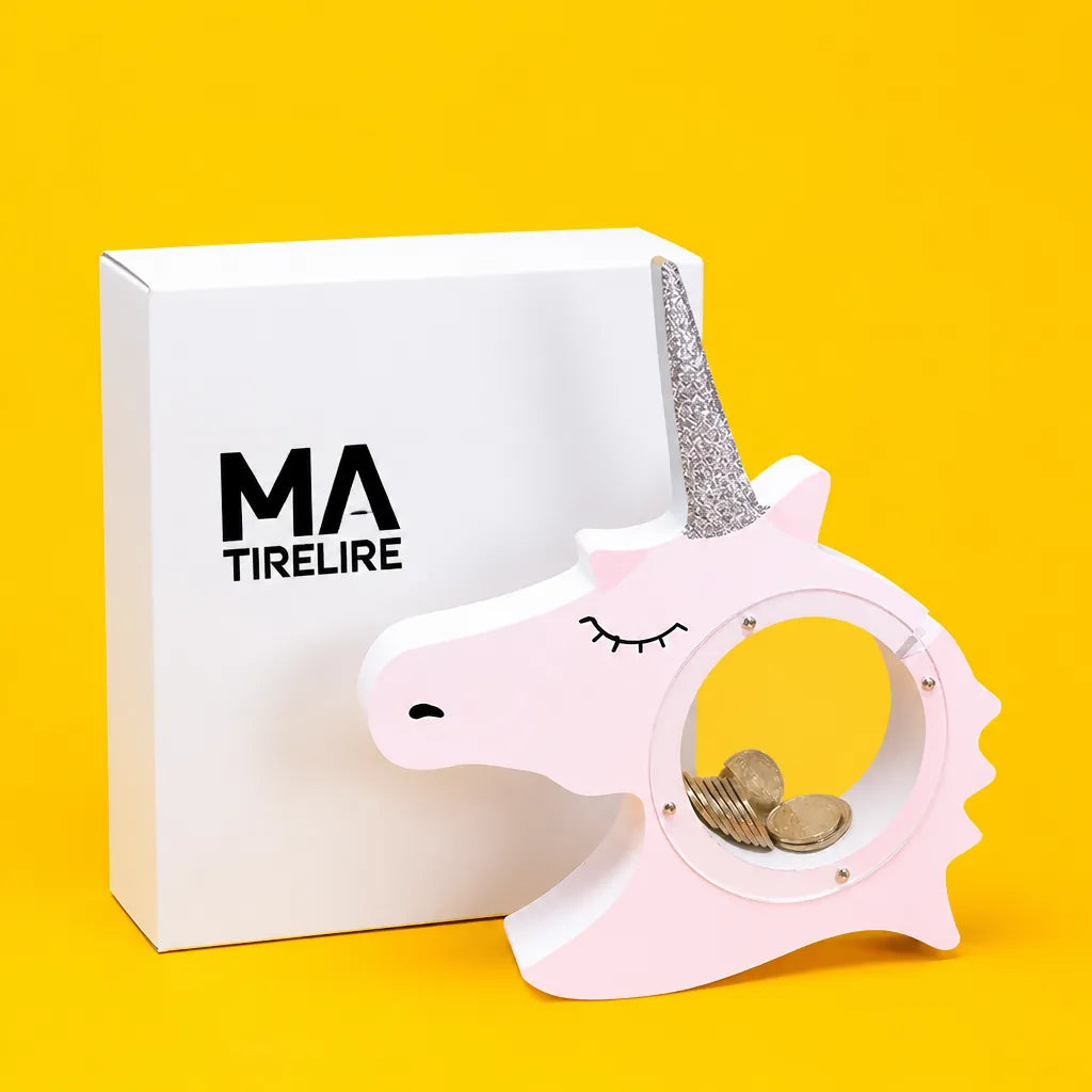 Grosse Tirelire Licorne