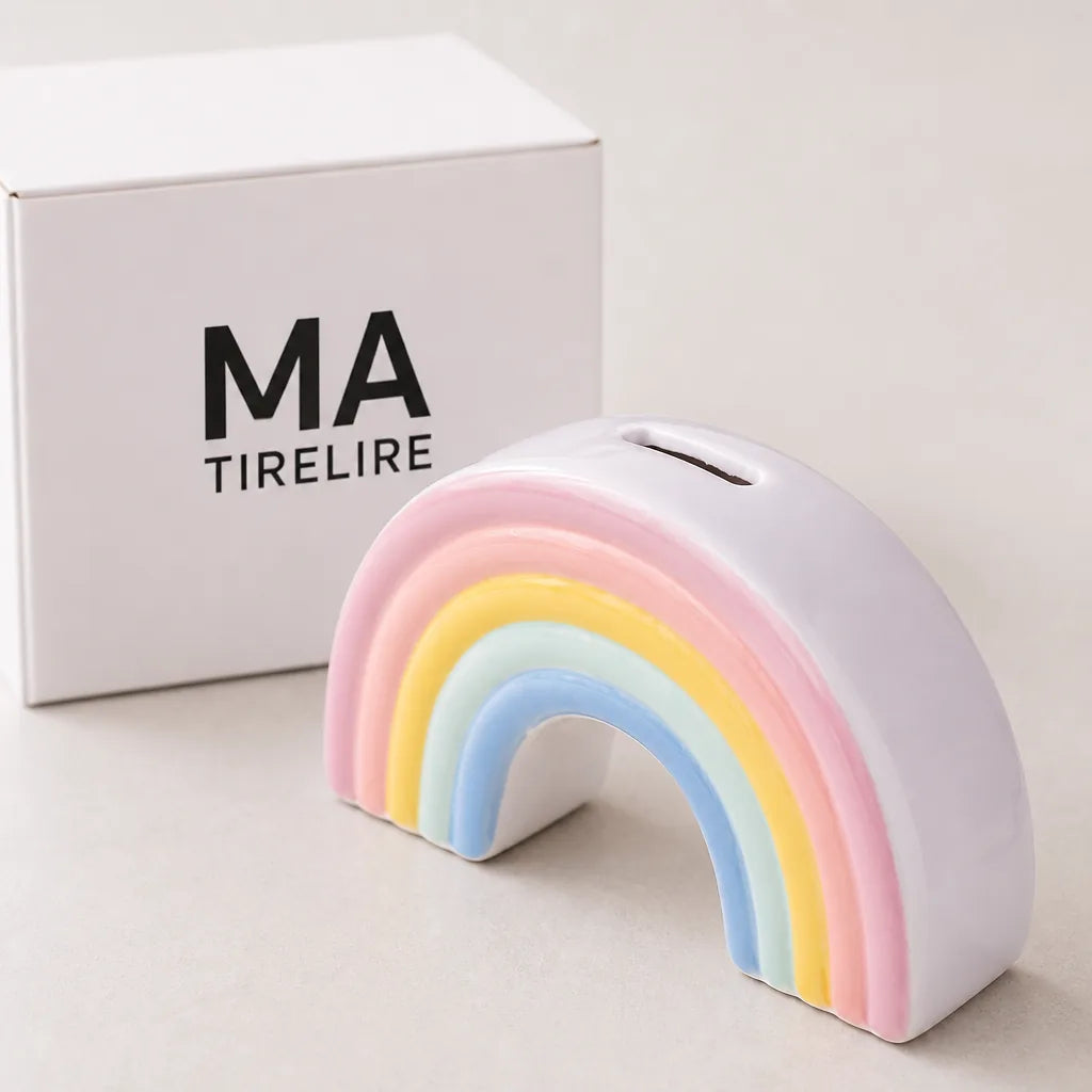 Tirelire Arc-en-Ciel