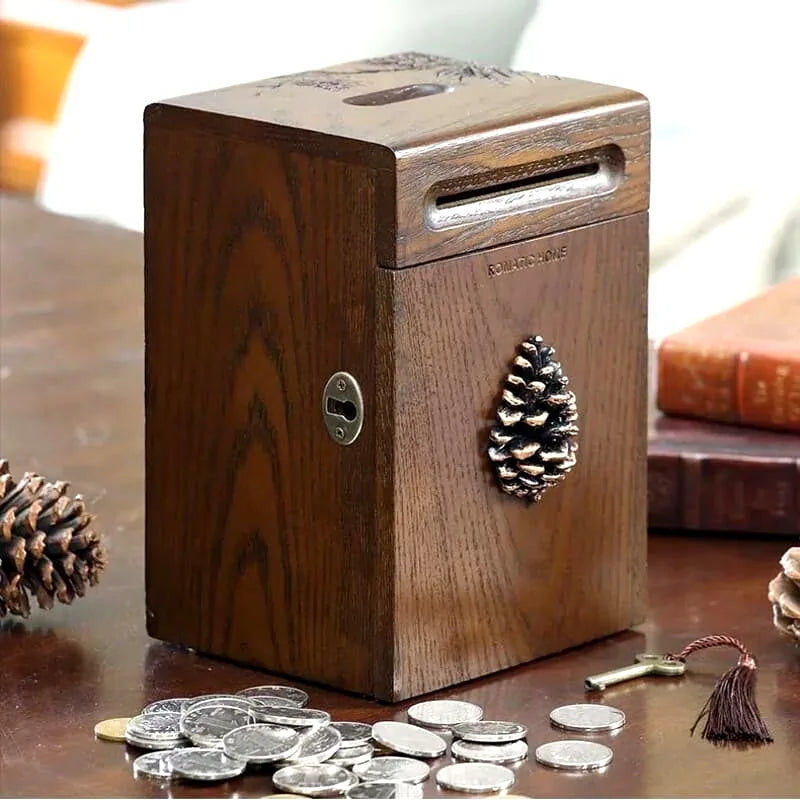 tirelire-artisanale-en-bois