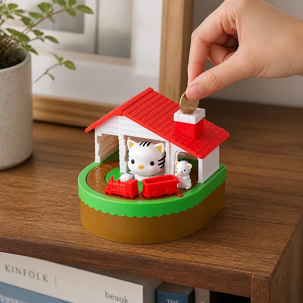 Tirelire Automatique Chat