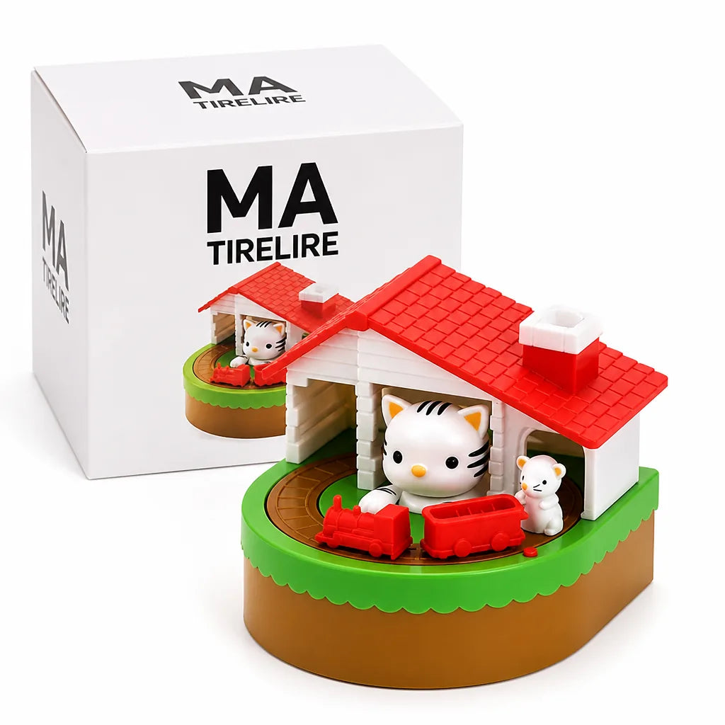 Tirelire Automatique Chat