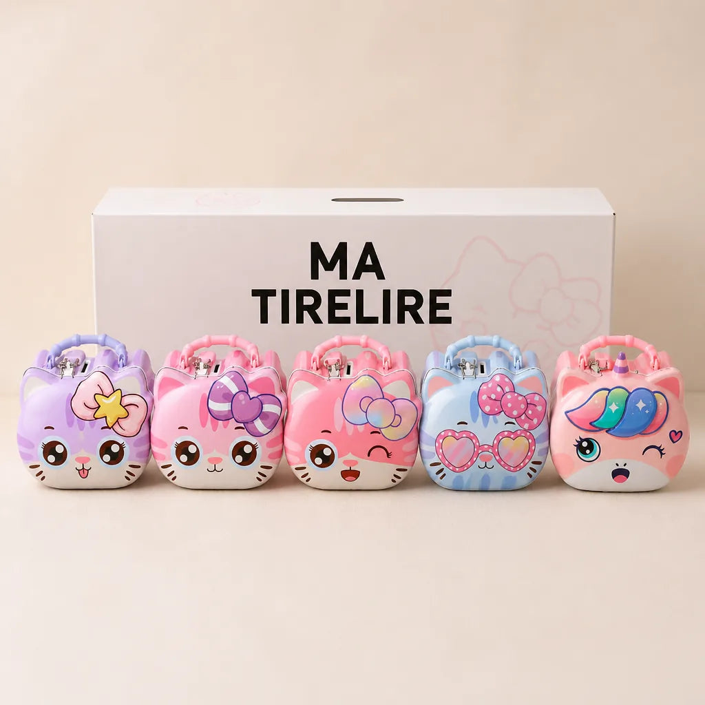 Tirelire Boite Chat