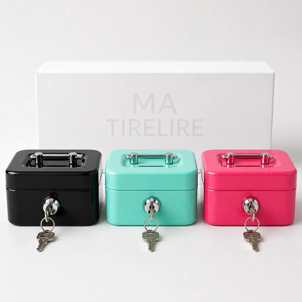 Tirelire Boite Métal
