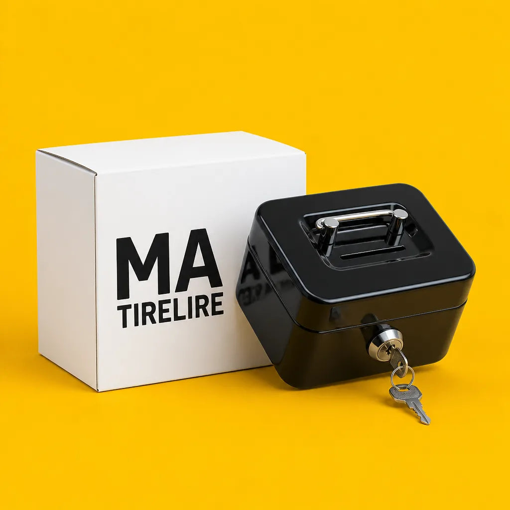 Tirelire Boite Métal