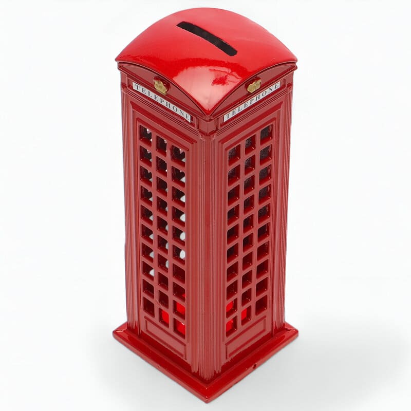 Tirelire Cabine Téléphonique Anglaise