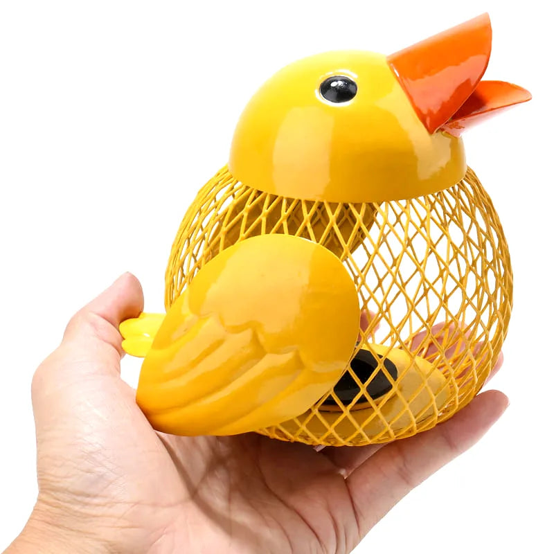 tirelire-canard-metal
