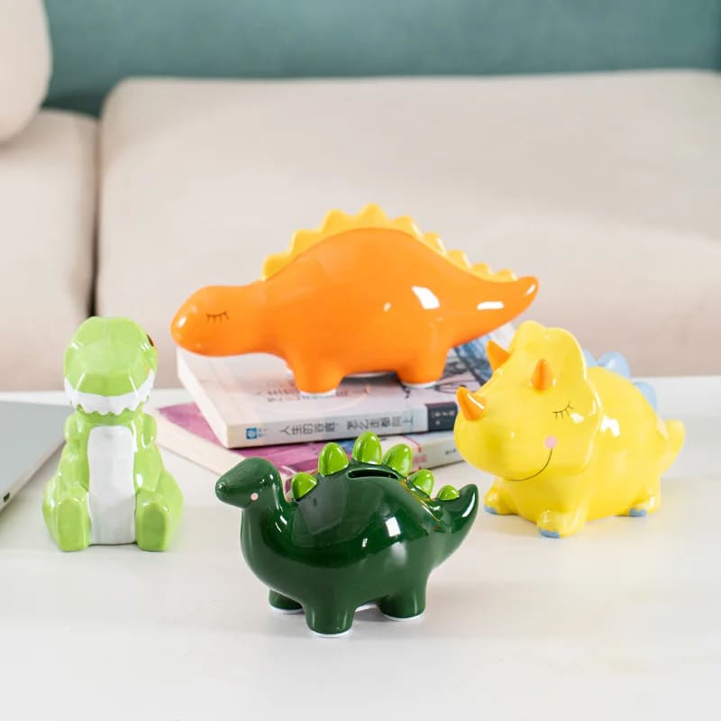 Tirelire Céramique Dinosaure ZOMBIE FAUX POSITIF tirelire ceramique dinosaure