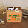 Tirelire Chat Carton