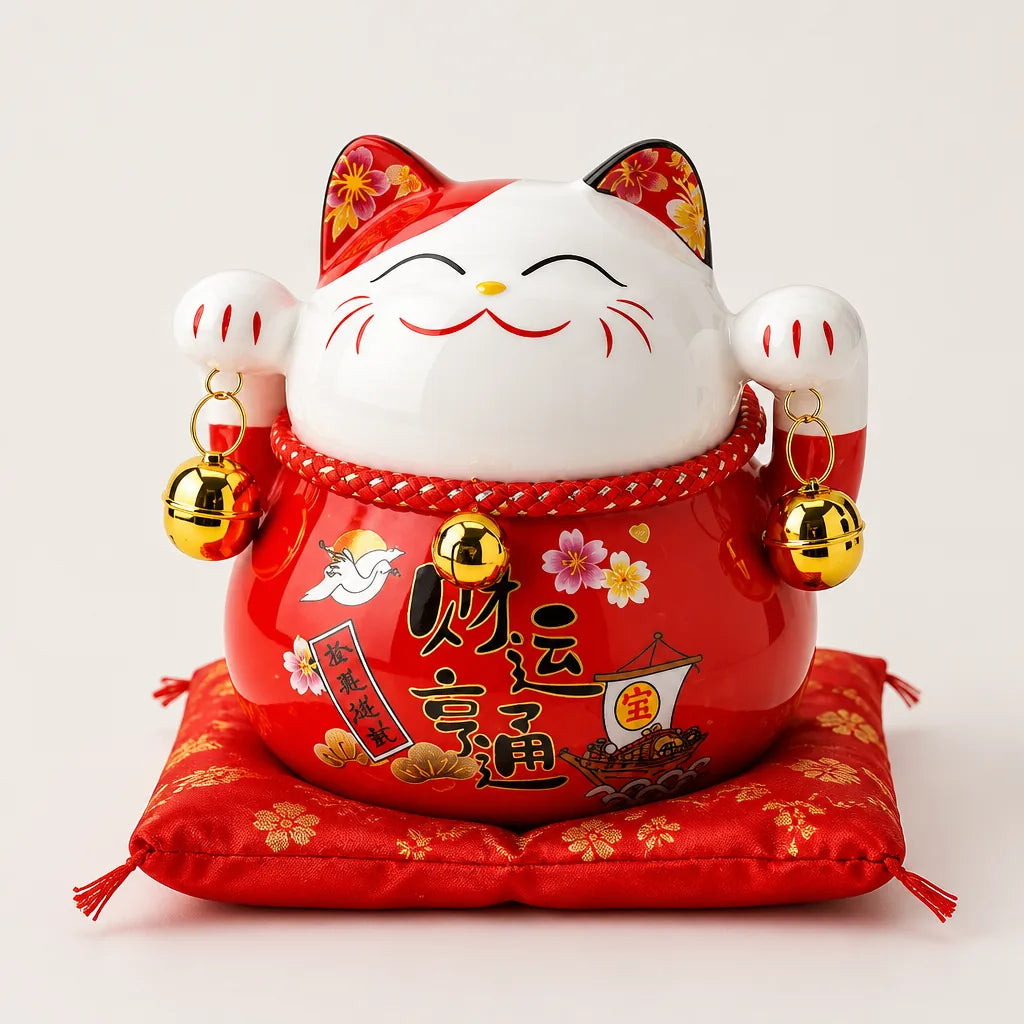 Tirelire Chat Chinois