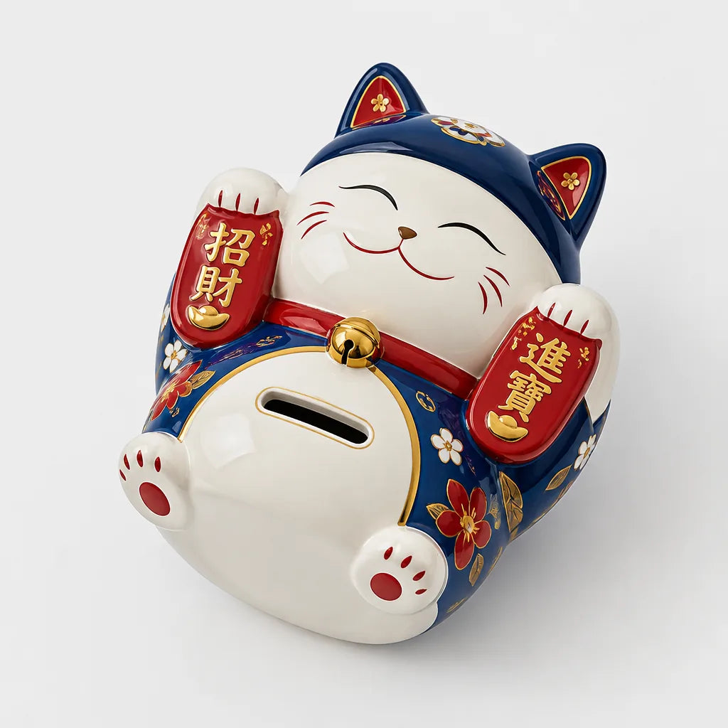 Tirelire Chat Chinois