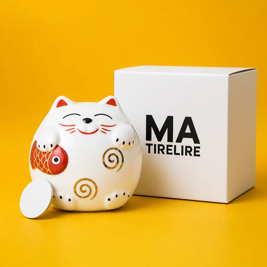Tirelire Chat Japonais