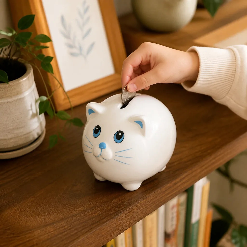 Tirelire Chat Pour Enfant
