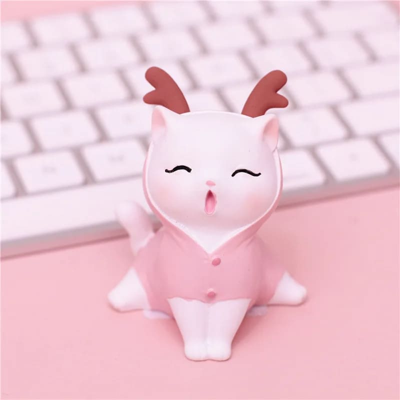 Tirelire Chat Rose
