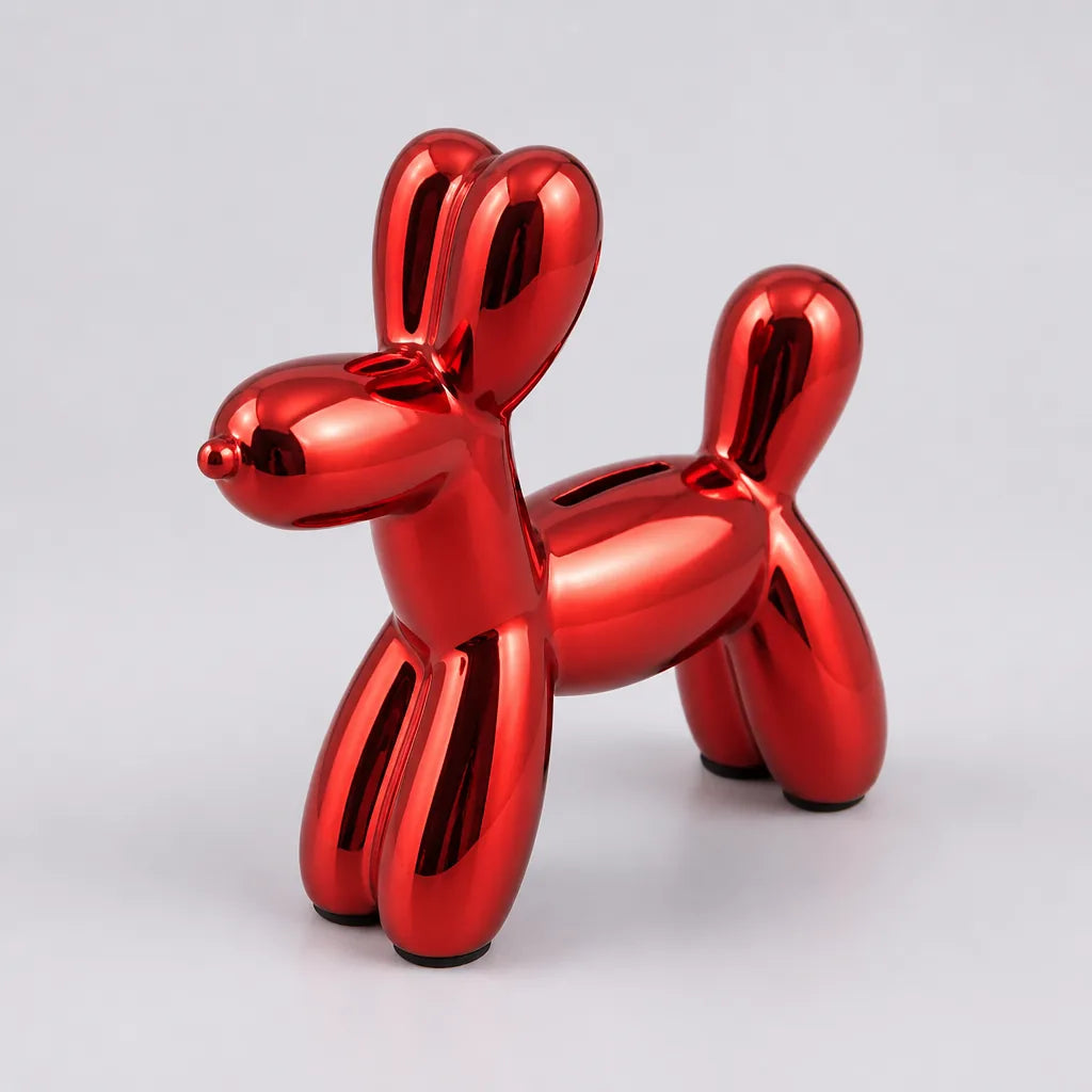 Tirelire Chien Ballon