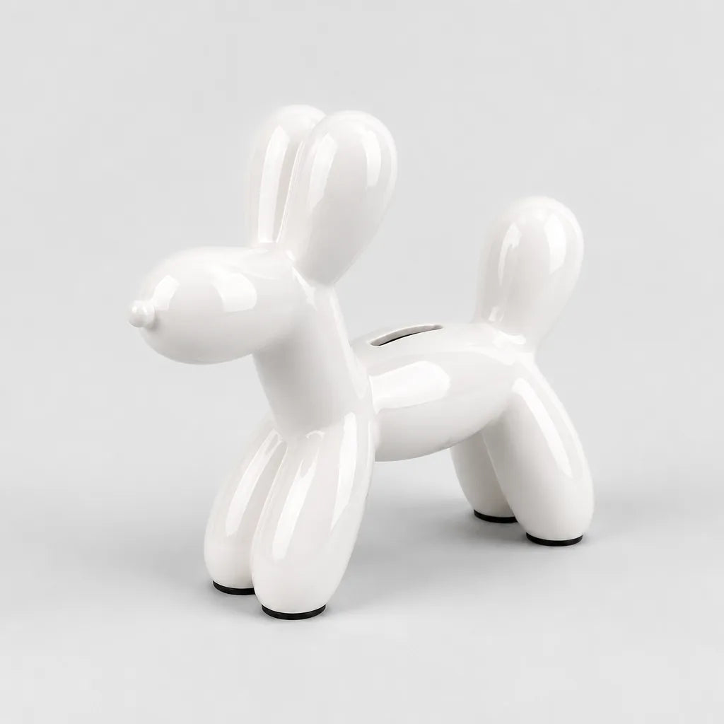 Tirelire Chien Ballon