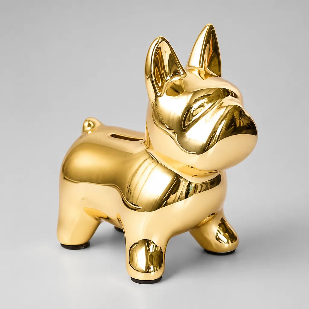 Tirelire Chien Bouledogue Français
