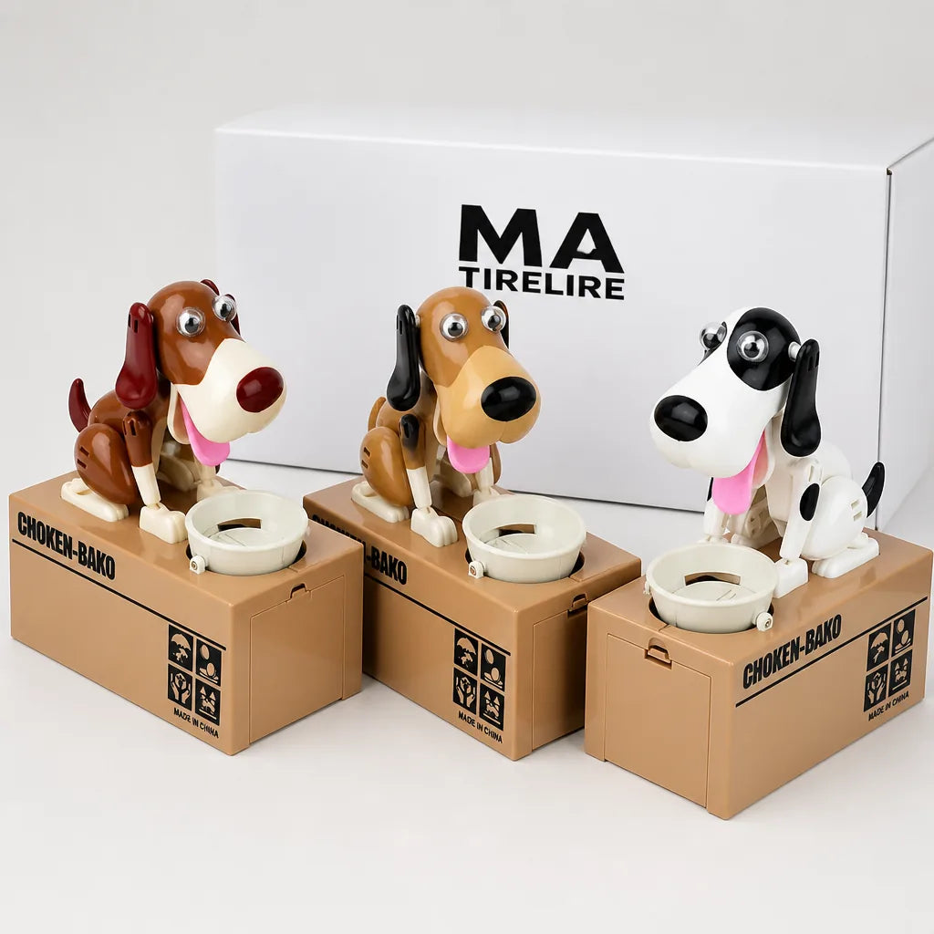 Tirelire Chien Gamelle