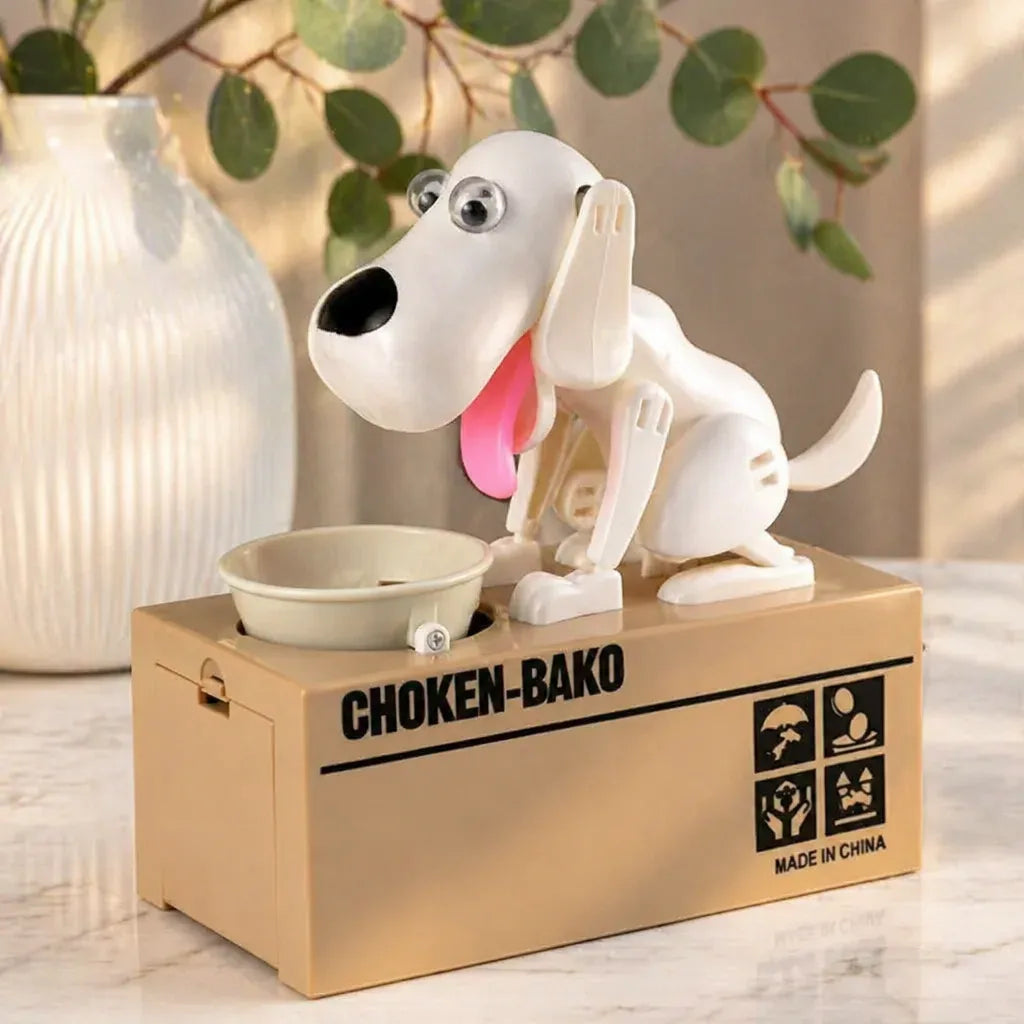 Tirelire Chien Qui Mange