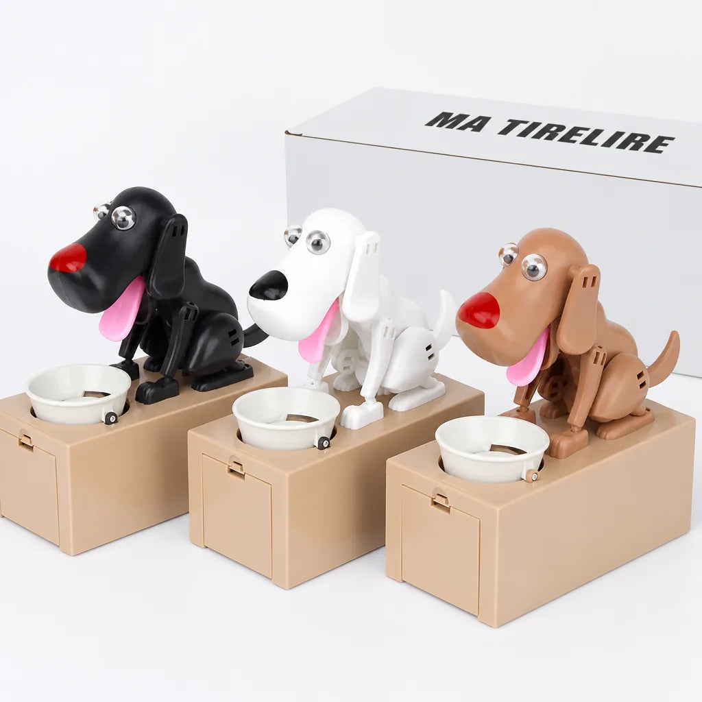 Tirelire Chien Qui Mange