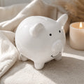 Tirelire Cochon Blanc