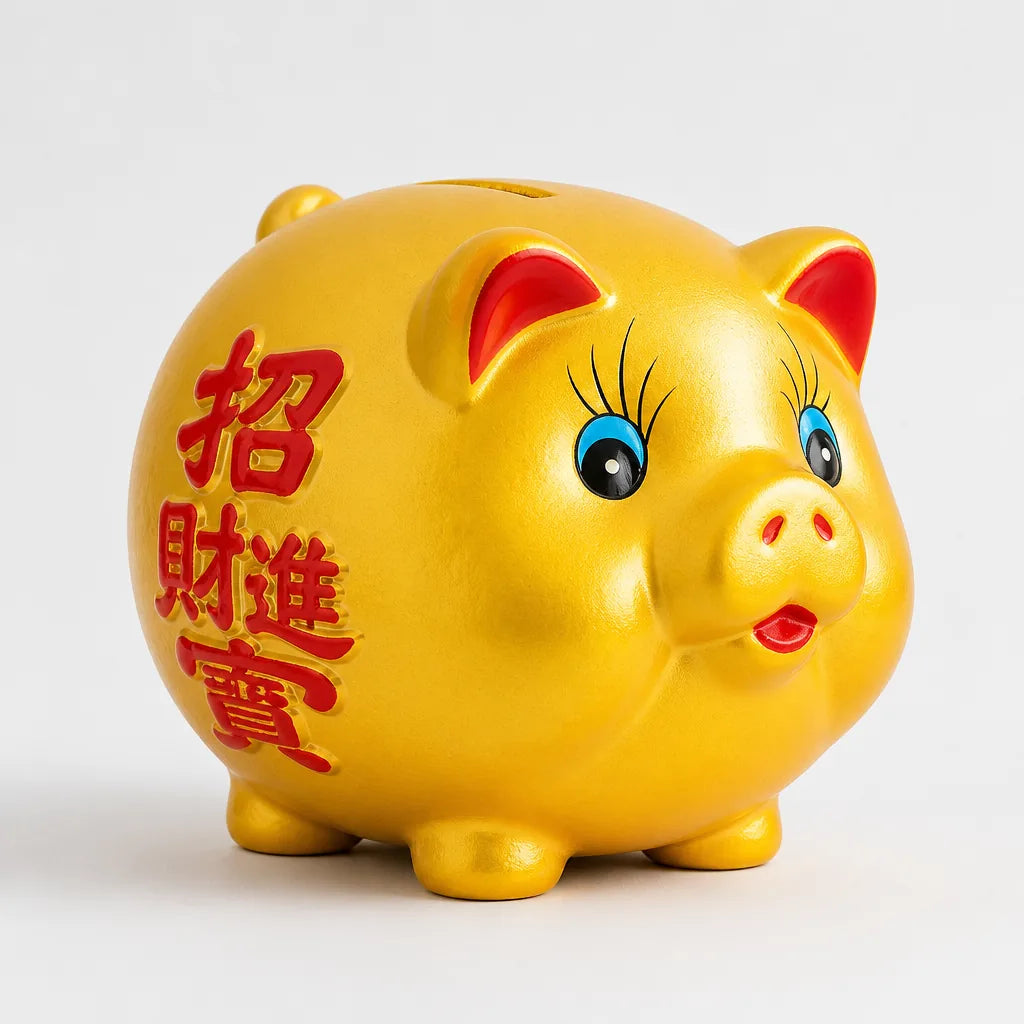 Tirelire Cochon Chinois