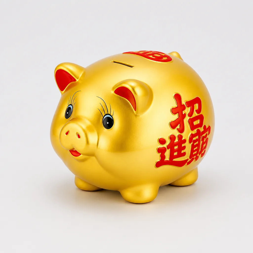 Tirelire Cochon Chinois