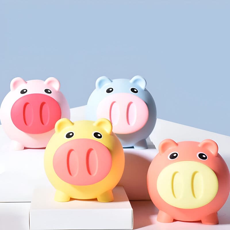 Tirelire Cochon Coloré