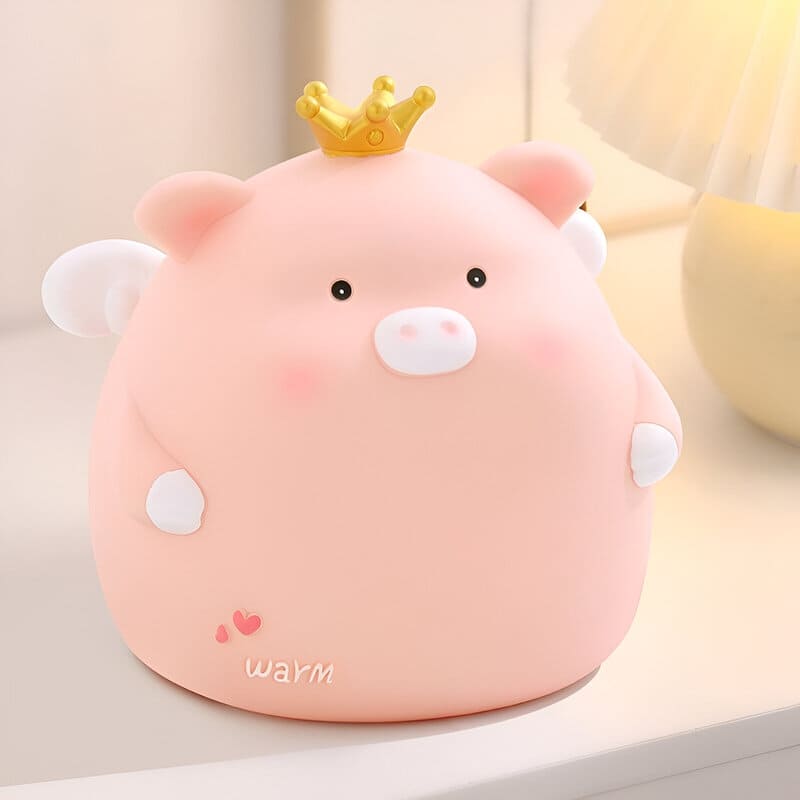 Tirelire Cochon Couronne