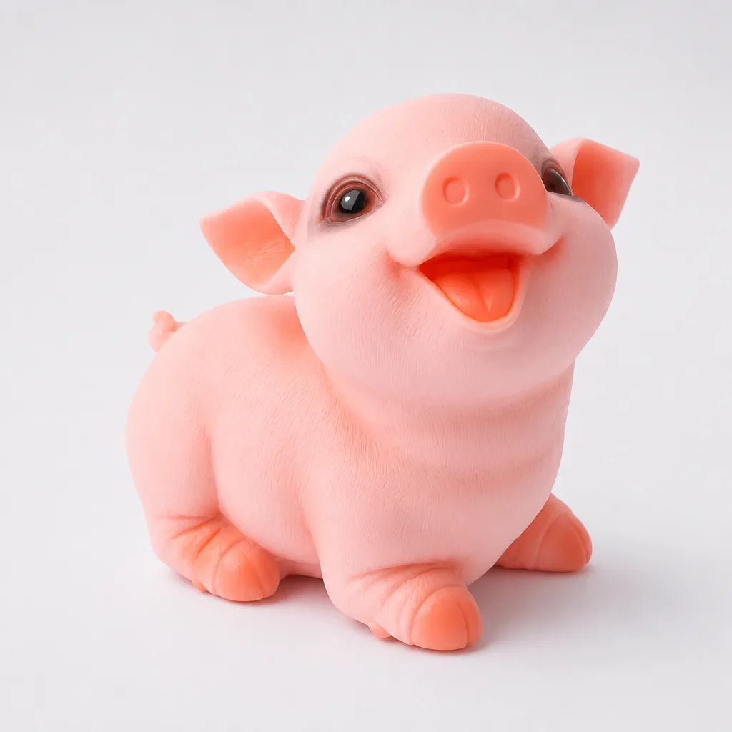 Tirelire Cochon En Plastique