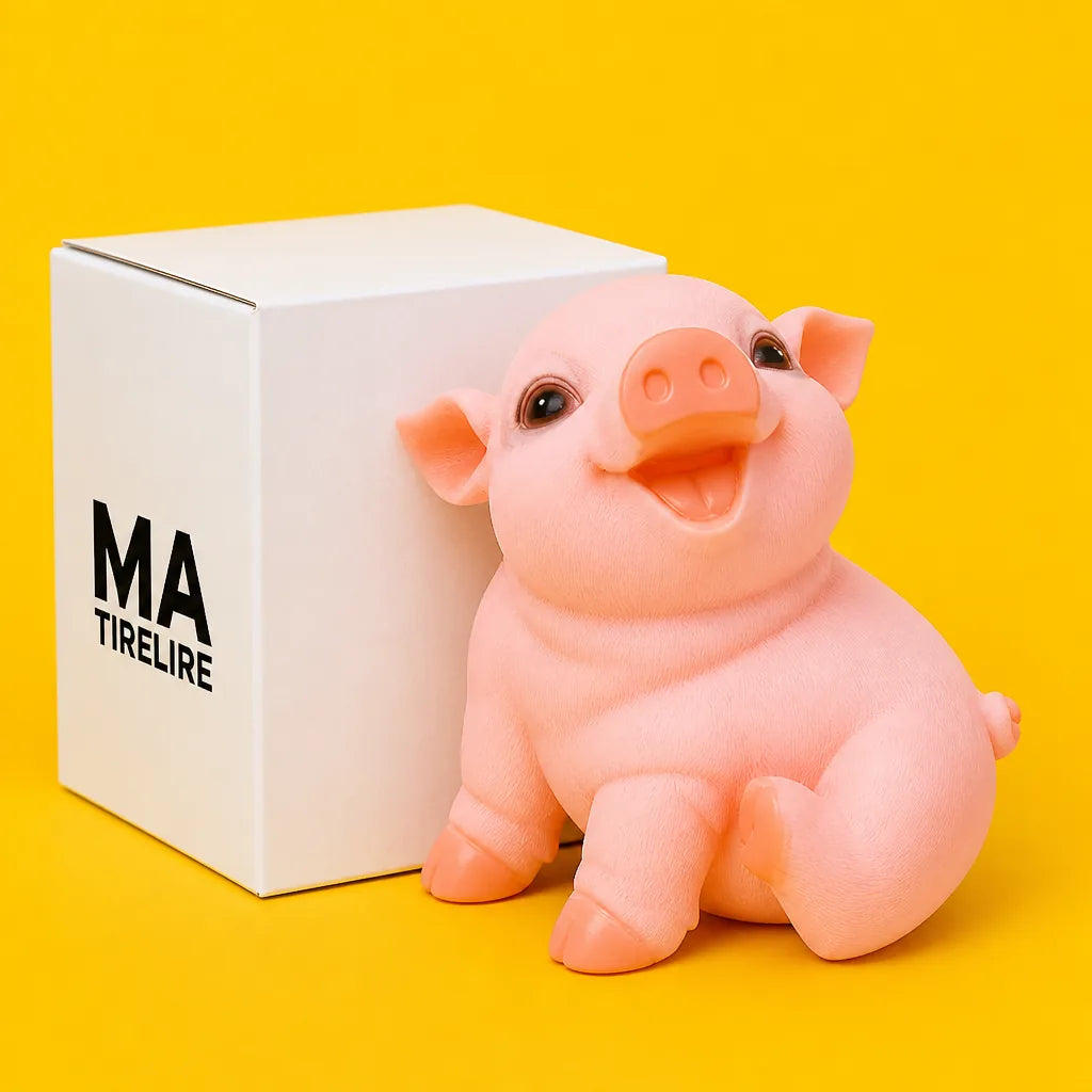Tirelire Cochon En Plastique