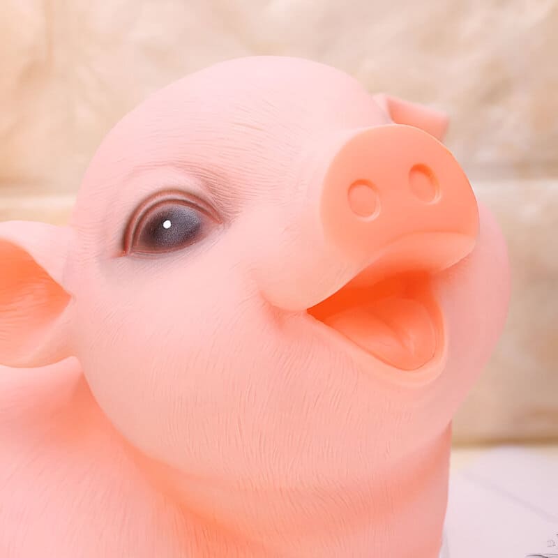 Tirelire Cochon En Plastique