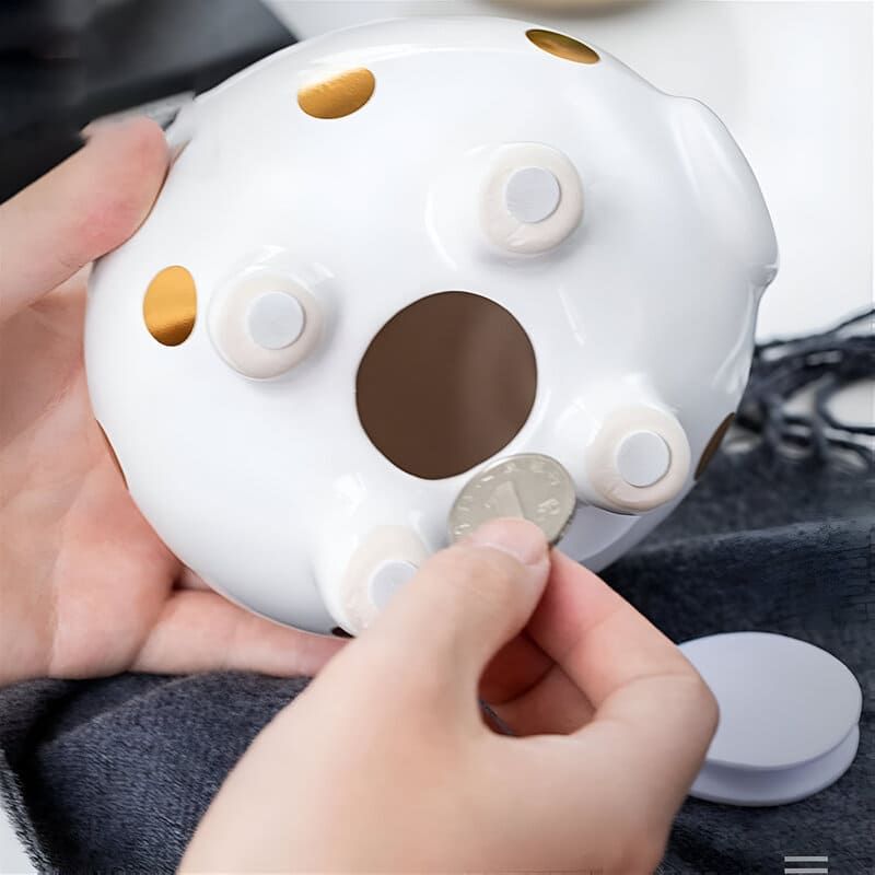 Tirelire Cochon En Porcelaine