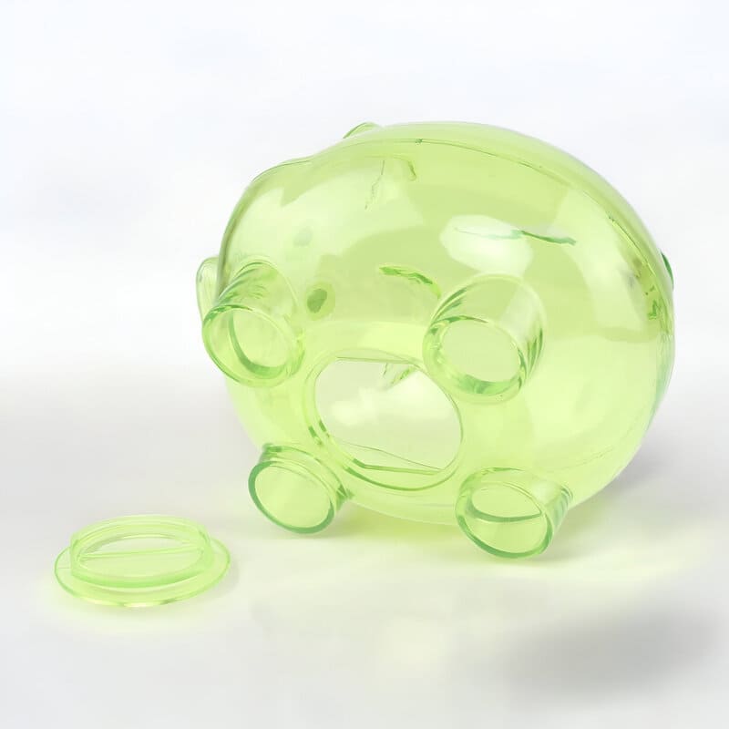 Tirelire Cochon Transparente