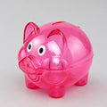 Tirelire Cochon Transparente