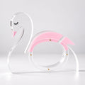 Tirelire Cygne Transparente