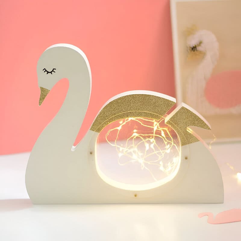 Tirelire Cygne Transparente