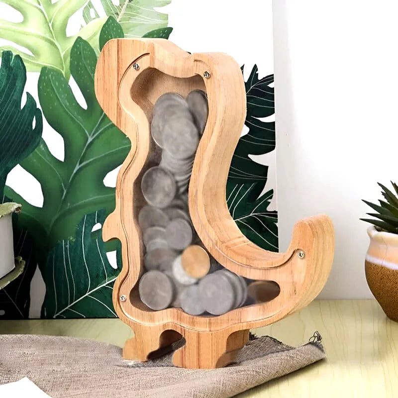 tirelire-dinosaure-bois