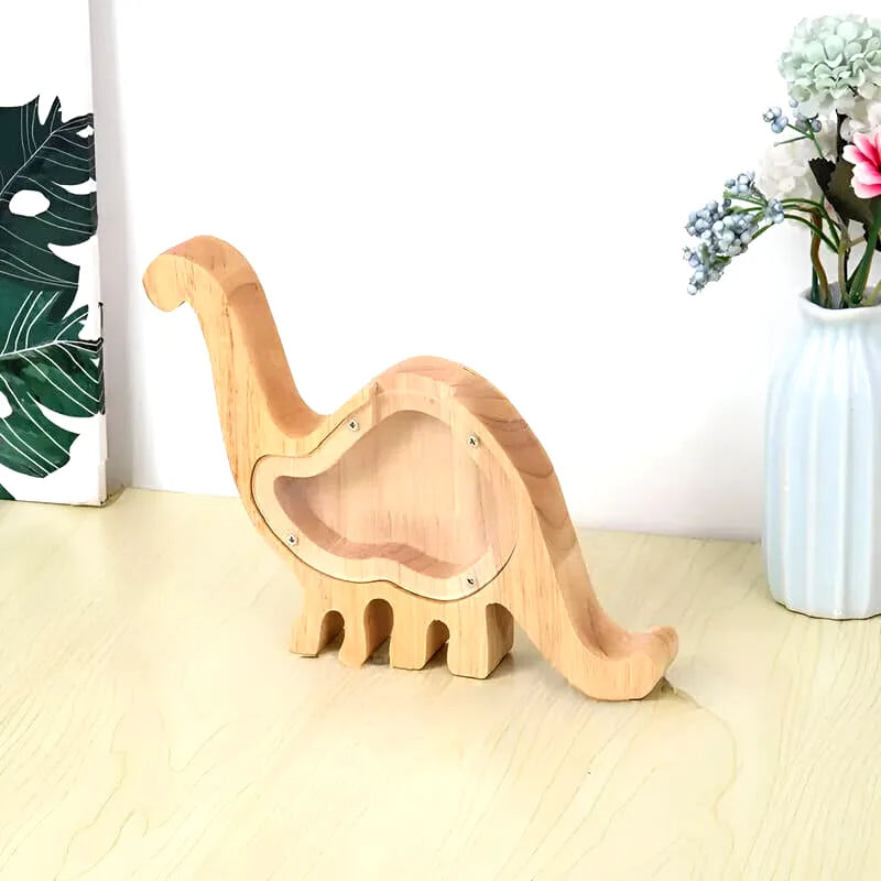 tirelire-dinosaure-bois
