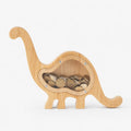 Tirelire Dinosaure Bois