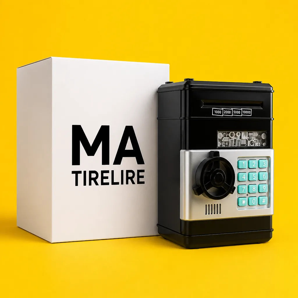 Tirelire Électronique Billet Et Pièce