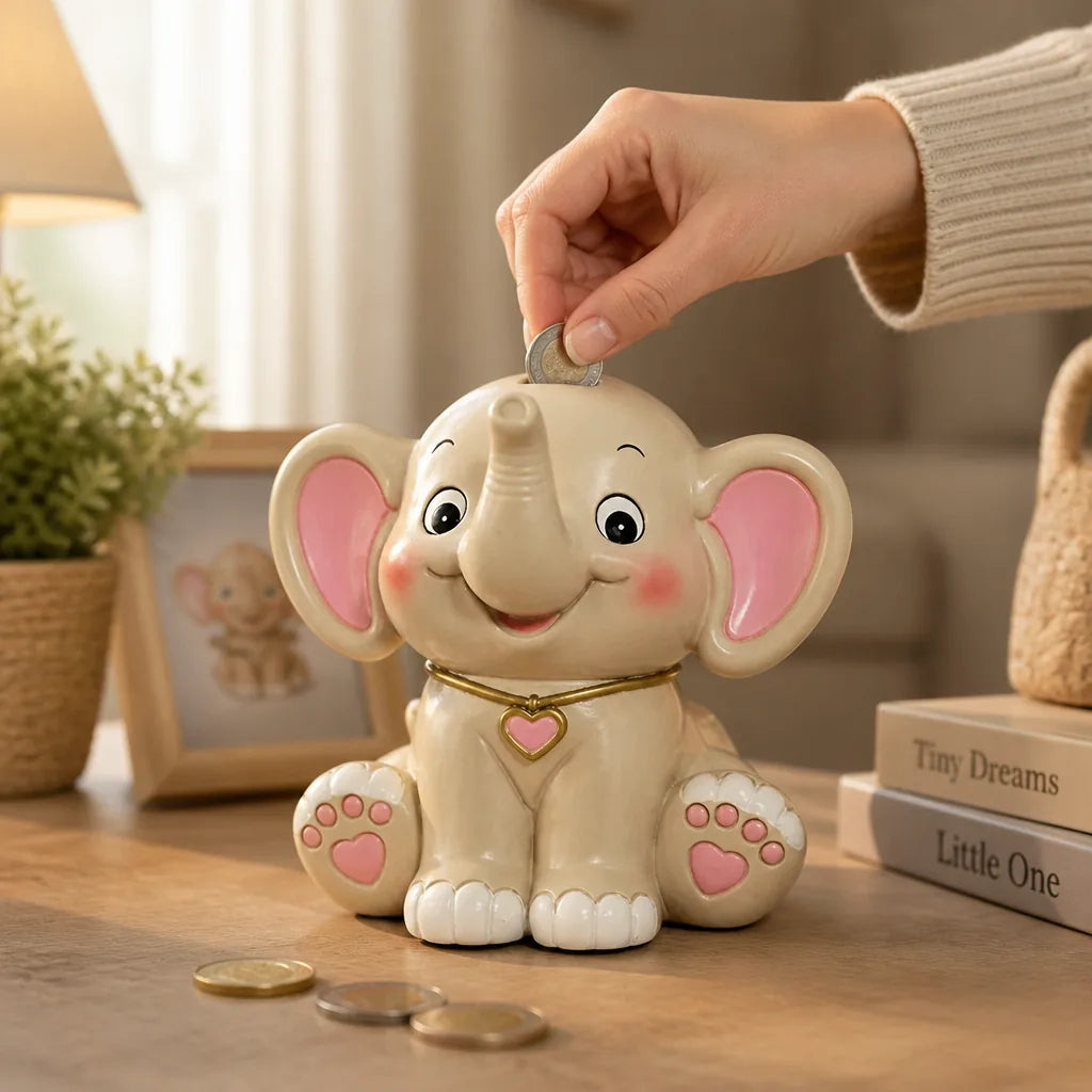 Tirelire Éléphant Bébé