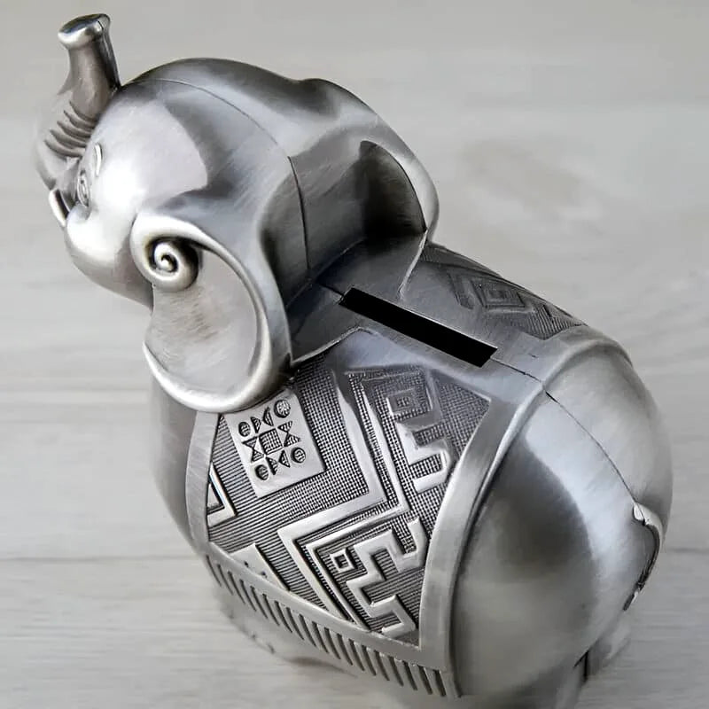tirelire-elephant-en-argent