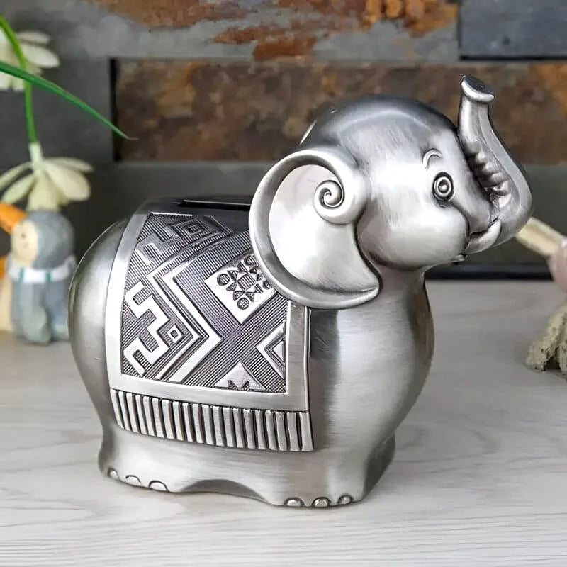 tirelire-elephant-en-argent