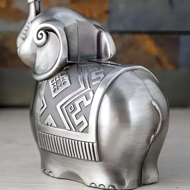 tirelire-elephant-en-argent