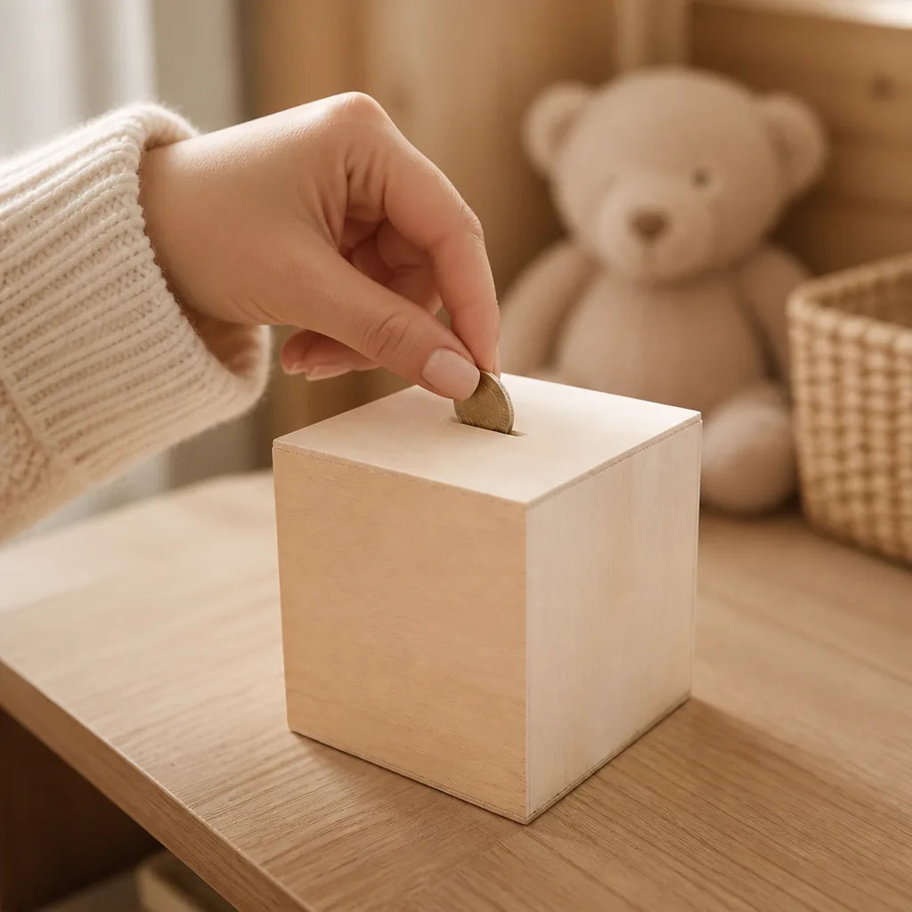 Tirelire En Bois à Décorer