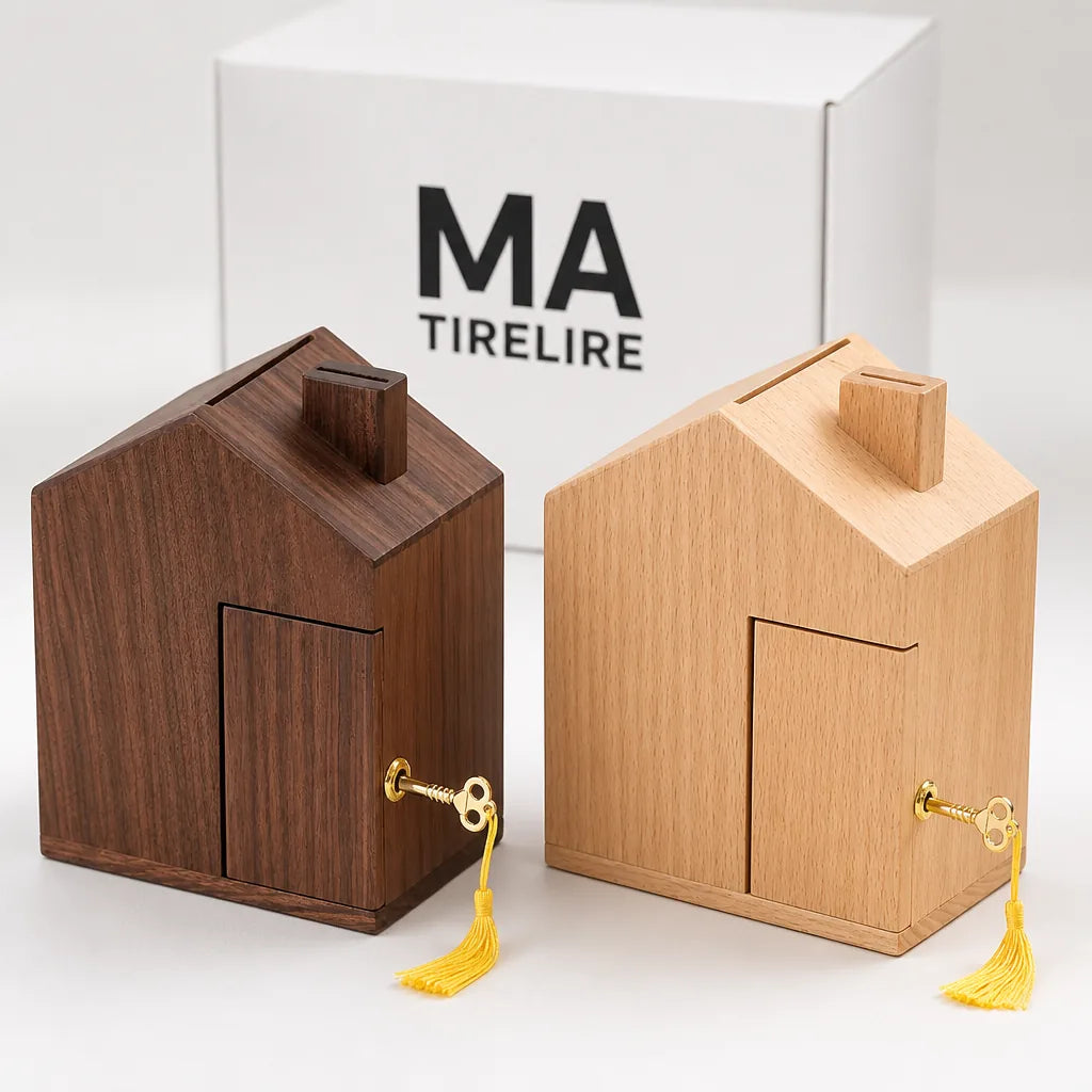 Tirelire En Bois Maison