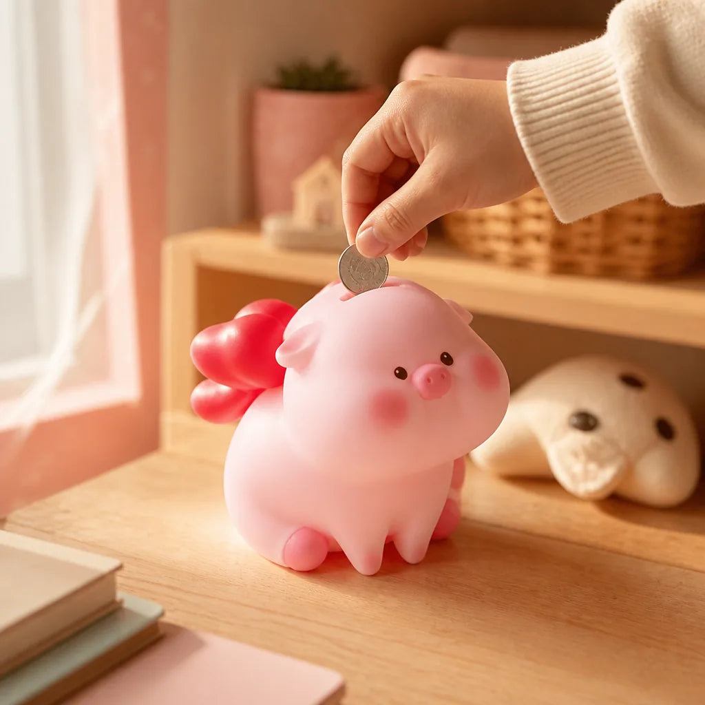 Tirelire Enfant Cochon